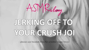 EroticAudio – ASMR Jerking Off To Your Crush JOI, Audio Only, Masturbation