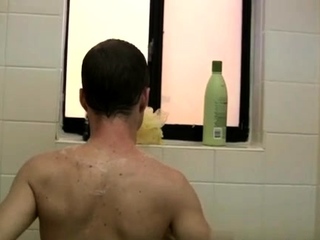 Pee guy free and old man gay sex movie Once the shower is