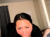Amateur Asian GFsucking POV