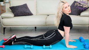 “Oh just shut up and fuck me already!” MILF Sydney Paige demands Stepson – S2:E2