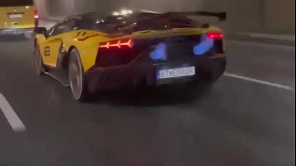 LAmborguini aventador SVJ FULL ACTION