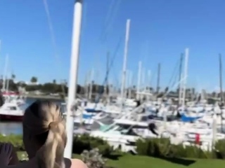 Blonde Babes Coco Lovelock And Haley Spades In San Diego