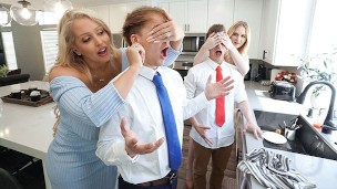 MomSwap – Sexy Blonde Milfs Spread Their Legs And Let Horny Studs Eat Their Mature Pussies