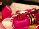 Extreme fetish latex play